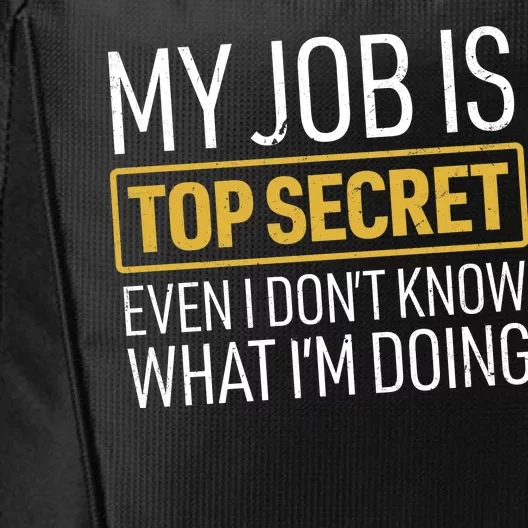 Top Secret Job City Backpack