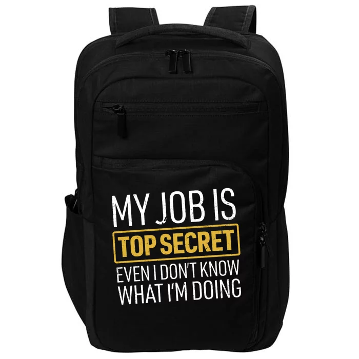 Top Secret Job Impact Tech Backpack