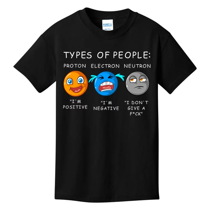 Types Of People Kids T-Shirt