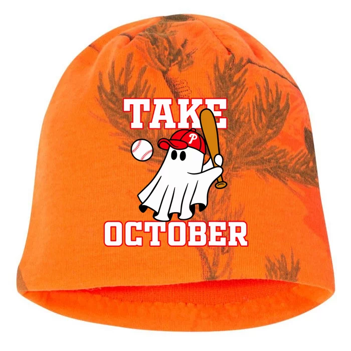 Take October Philadelphia Ghost Baseball Halloween Kati - Camo Knit Beanie