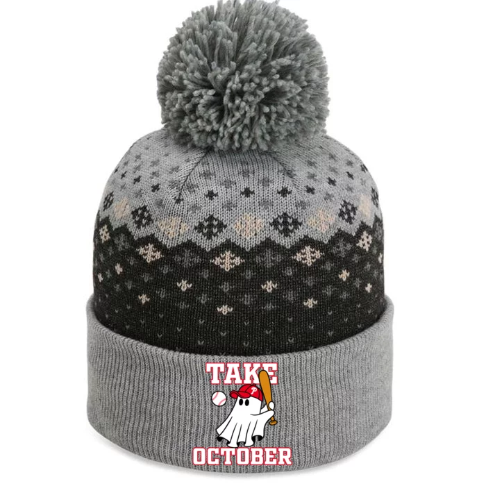 Take October Philadelphia Ghost Baseball The Baniff Cuffed Pom Beanie