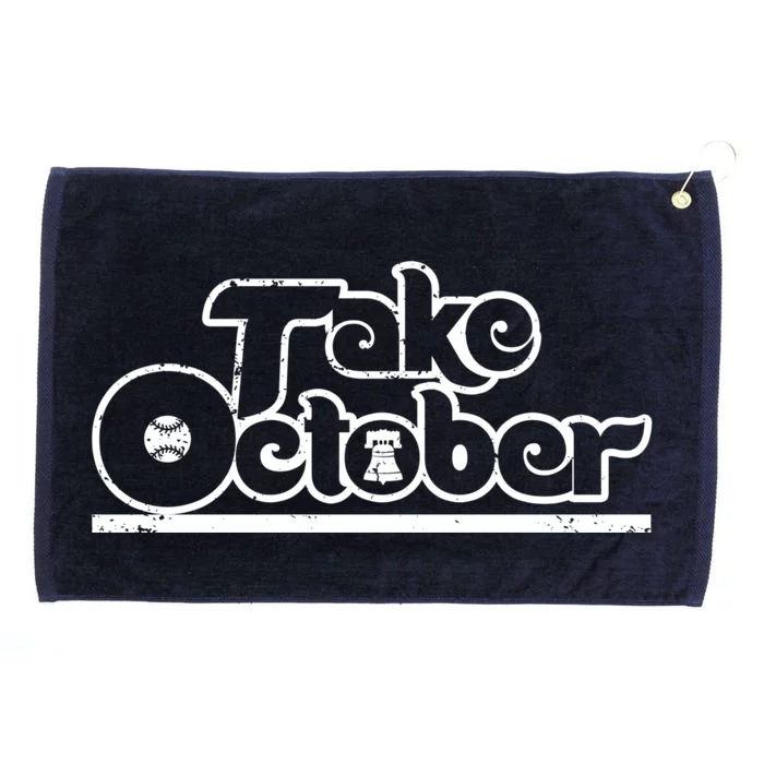 Take October Philadelphia Grommeted Golf Towel