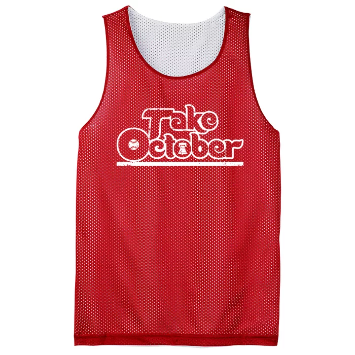 Take October Philadelphia Mesh Reversible Basketball Jersey Tank