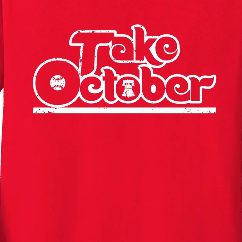 Take October Philadelphia Kids Long Sleeve Shirt