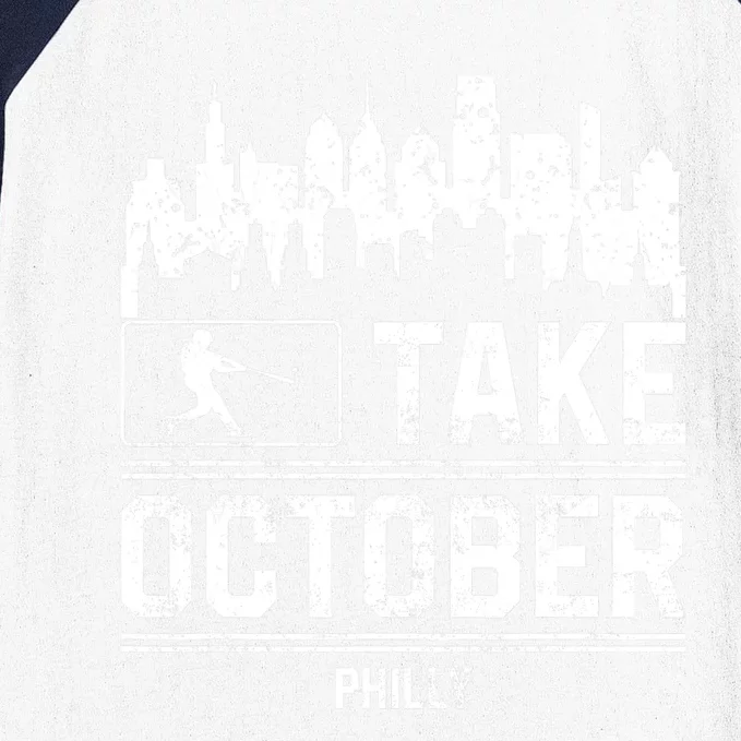 Take October Philadelphia Baseball Sleeve Shirt