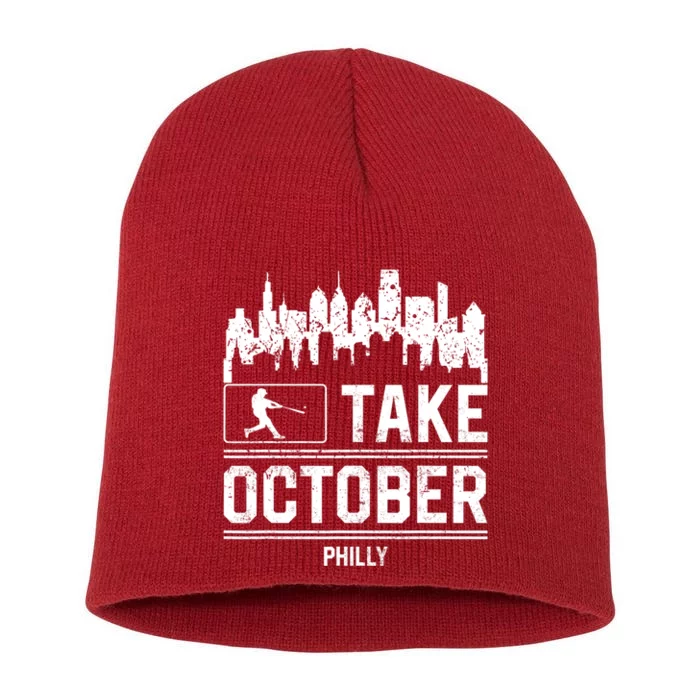 Take October Philadelphia Short Acrylic Beanie