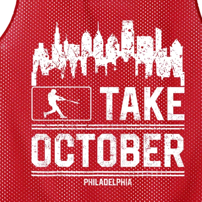 Take October Philadelphia Mesh Reversible Basketball Jersey Tank