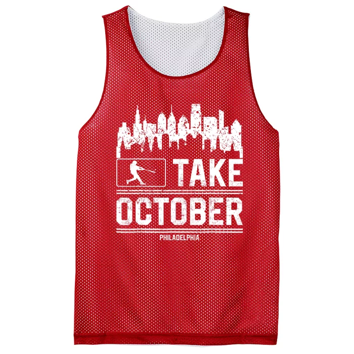 Take October Philadelphia Mesh Reversible Basketball Jersey Tank