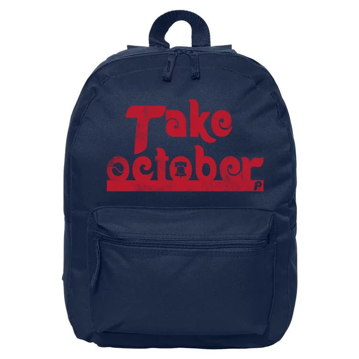 Take October Philadelphia 16 in Basic Backpack