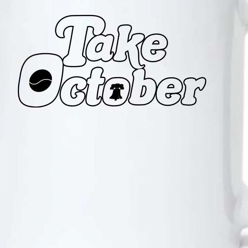 Take October Philadelphia Black Color Changing Mug