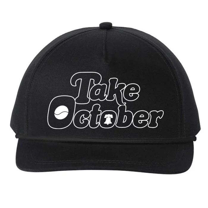 Take October Philadelphia Snapback Five-Panel Rope Hat