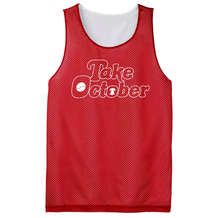 Take October Philadelphia Mesh Reversible Basketball Jersey Tank