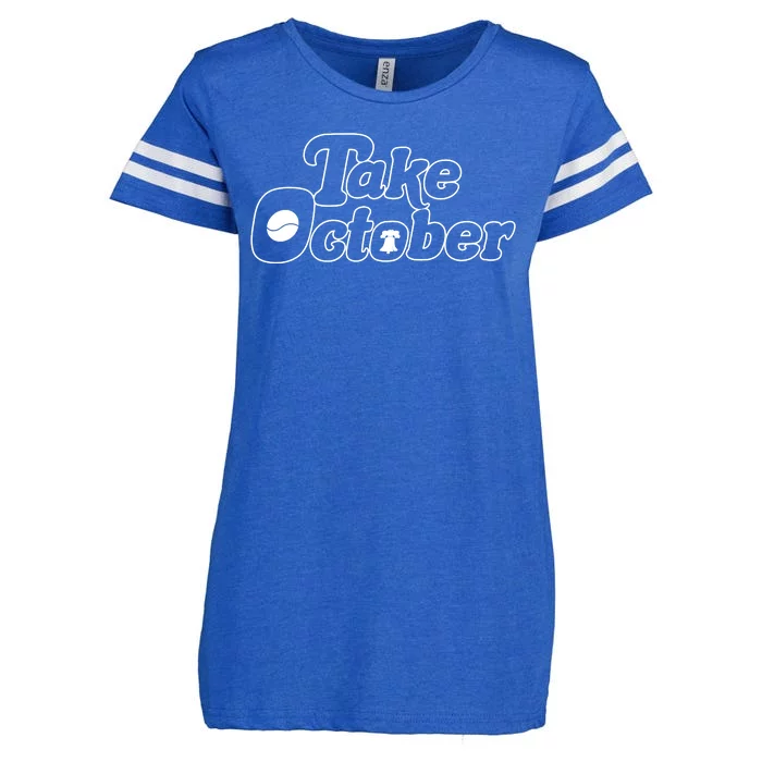 Take October Philadelphia Enza Ladies Jersey Football T-Shirt