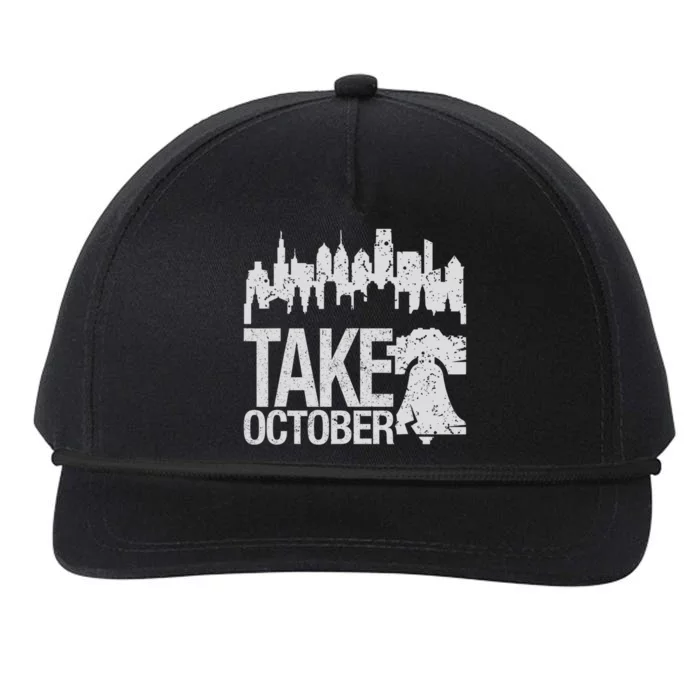 Take October Philadelphia Snapback Five-Panel Rope Hat