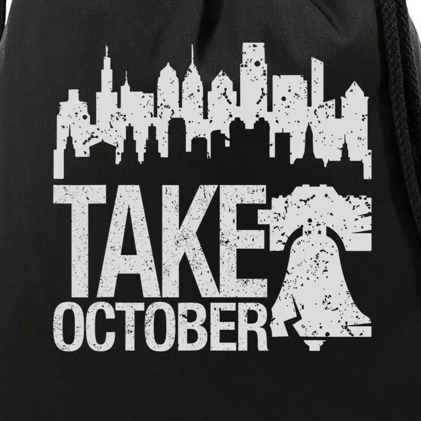 Take October Philadelphia Drawstring Bag