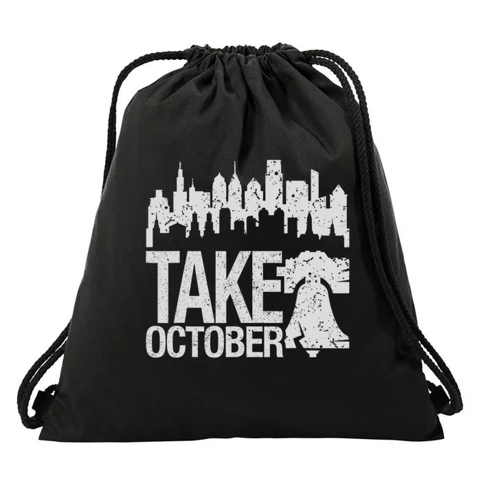 Take October Philadelphia Drawstring Bag