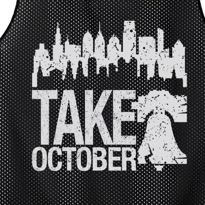 Take October Philadelphia Mesh Reversible Basketball Jersey Tank