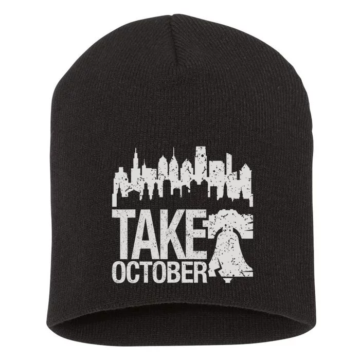 Take October Philadelphia Short Acrylic Beanie