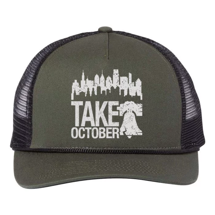 Take October Philadelphia Retro Rope Trucker Hat Cap