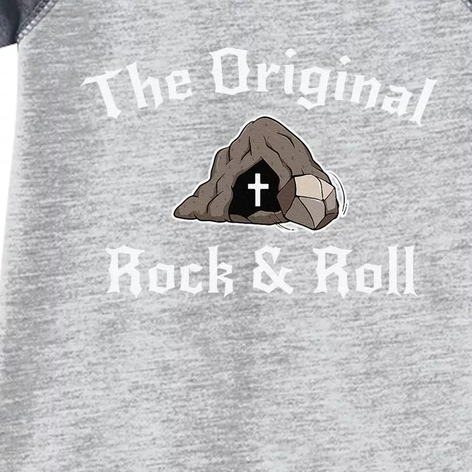 The Original Rock And Roll Christian Jesus Resurrection Infant Baby Jersey Bodysuit