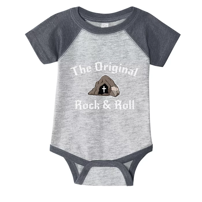 The Original Rock And Roll Christian Jesus Resurrection Infant Baby Jersey Bodysuit