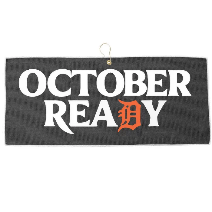 Tigers October Ready Large Microfiber Waffle Golf Towel