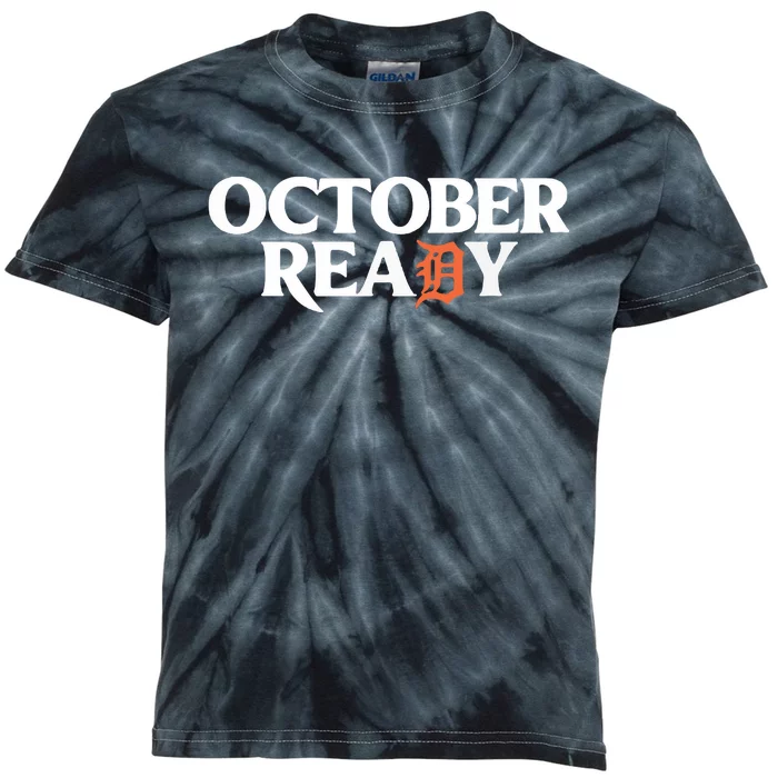 Tigers October Ready Kids Tie-Dye T-Shirt