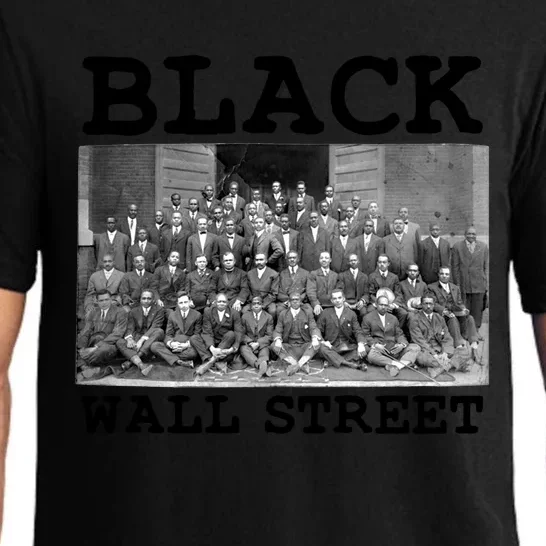 Tulsa Oklahoma Retro Black History Month Black Wall Street Cute Gift Pajama Set