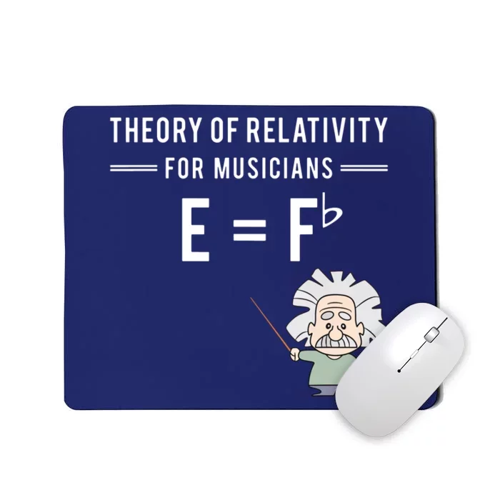 Theory Of Relativity For Musicians Classical Music Gift Idea Mousepad