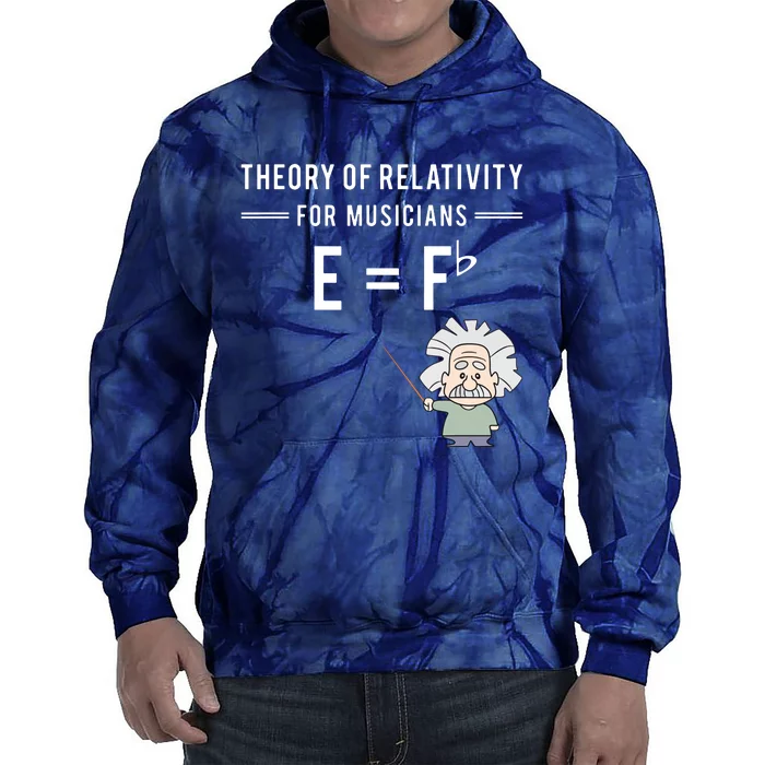 Theory Of Relativity For Musicians Classical Music Gift Idea Tie Dye Hoodie