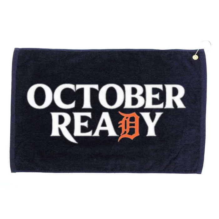 Tigers October Ready October Tiger Letter D Ready Grommeted Golf Towel