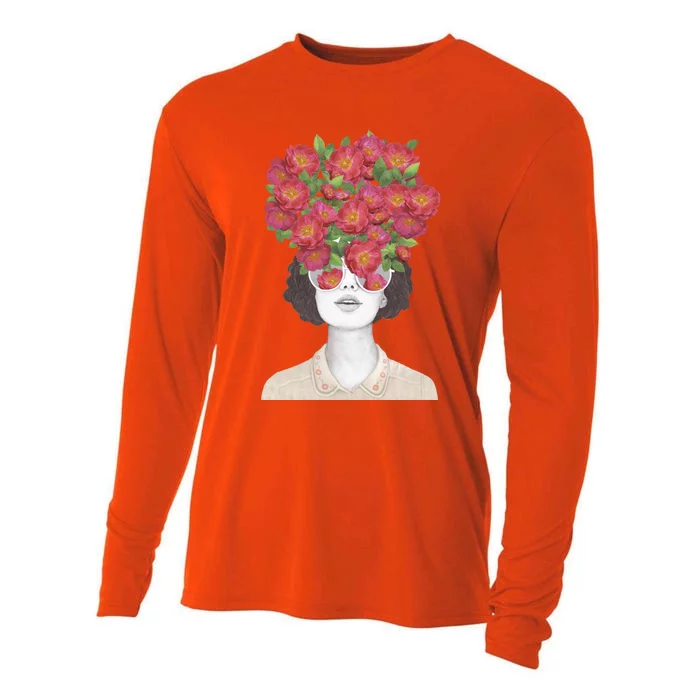 The Optimist Rose Tinted Glasses Cooling Performance Long Sleeve Crew