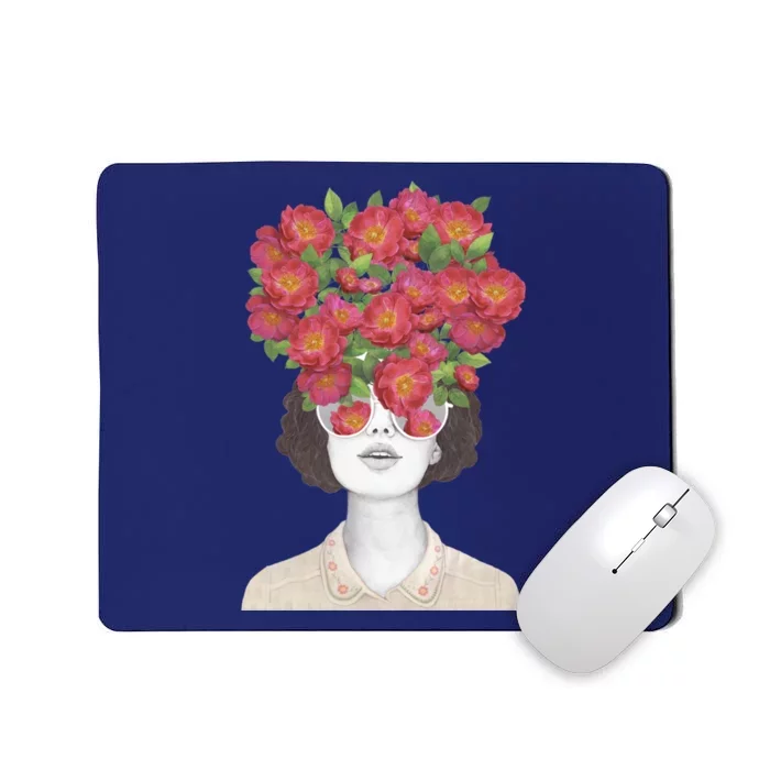 The Optimist Rose Tinted Glasses Mousepad