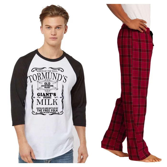 Tormund's Old Giantsbane Brand Giant's Milk Raglan Sleeve Pajama Set