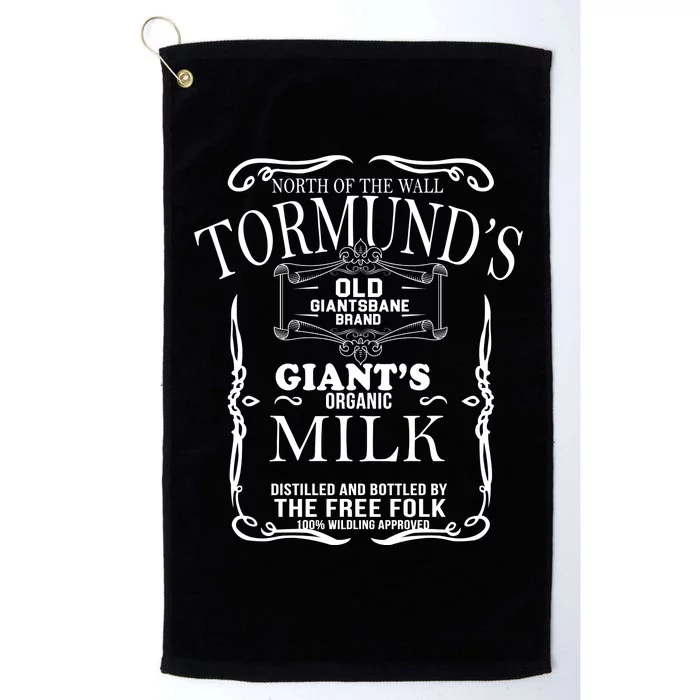 Tormund's Old Giantsbane Brand Giant's Milk Platinum Collection Golf Towel