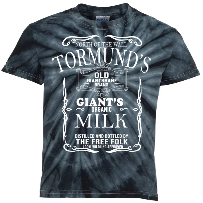 Tormund's Old Giantsbane Brand Giant's Milk Kids Tie-Dye T-Shirt