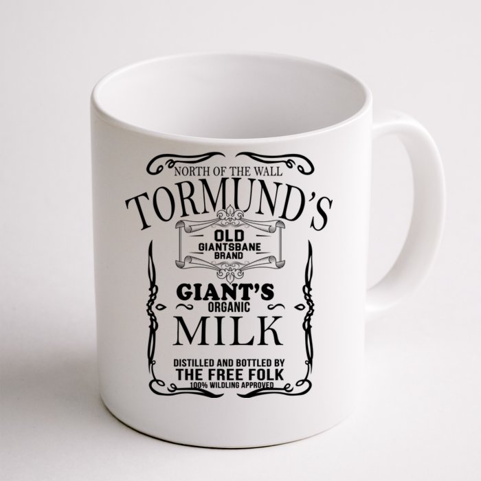 Tormund's Old Giantsbane Brand Giant's Milk Front & Back Coffee Mug