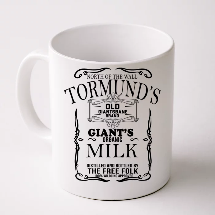 Tormund's Old Giantsbane Brand Giant's Milk Front & Back Coffee Mug