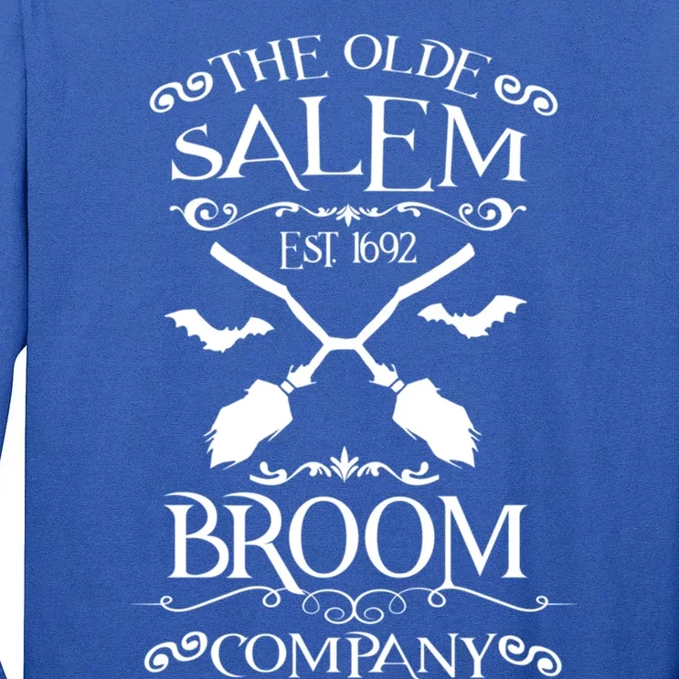 The Olde Salem Broom Company Est 1692 Witch Costume Attire Cool Gift Tall Long Sleeve T-Shirt