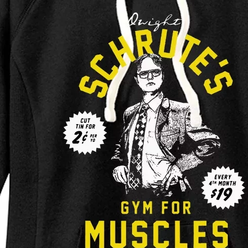 The Office Schrutes Gym Women's Fleece Hoodie