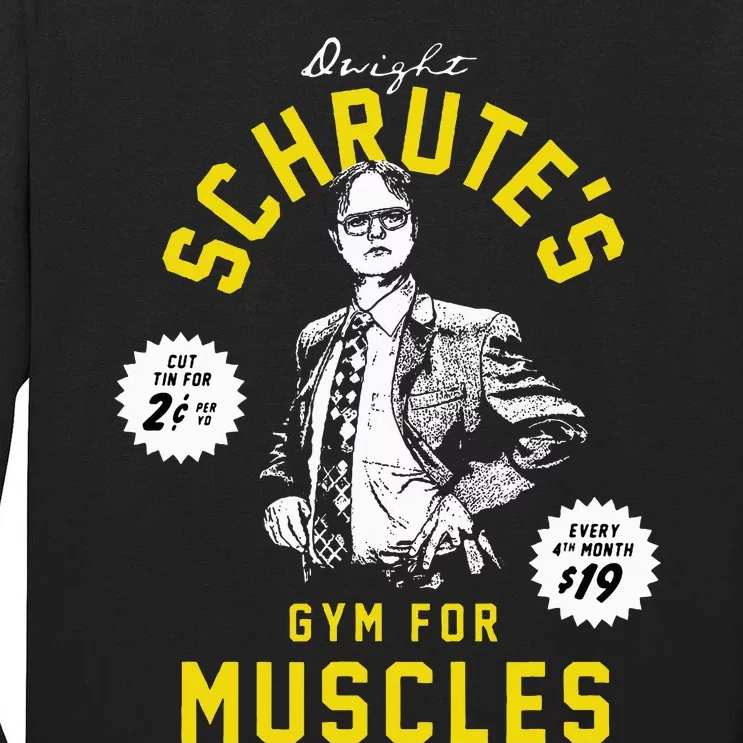 The Office Schrutes Gym Tall Long Sleeve T-Shirt