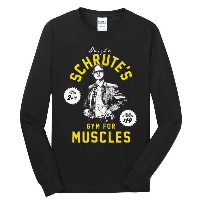 The Office Schrutes Gym Tall Long Sleeve T-Shirt