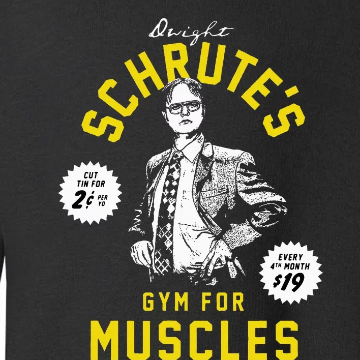 The Office Schrutes Gym Toddler Sweatshirt