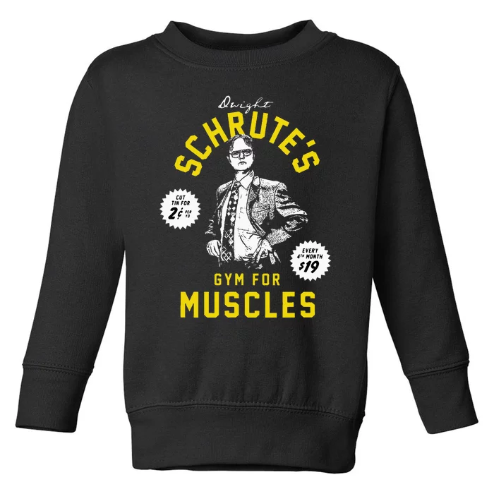 The Office Schrutes Gym Toddler Sweatshirt