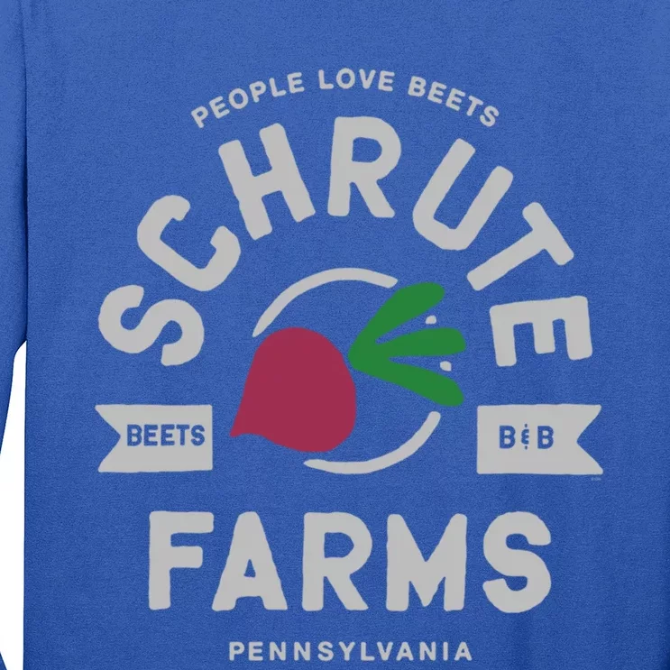 The Office Schrute Farms Logo Great Gift Long Sleeve Shirt