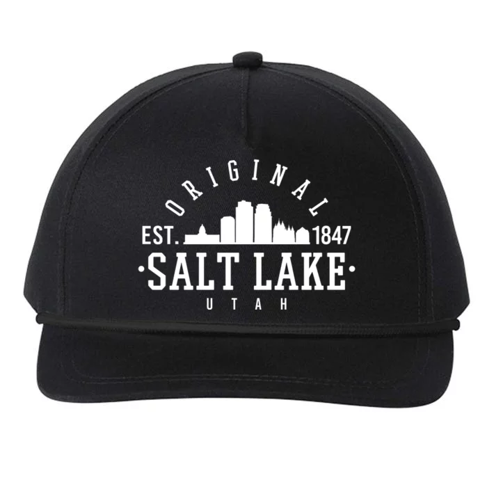 The Original Salt Lake City Utah 1847 Snapback Five-Panel Rope Hat