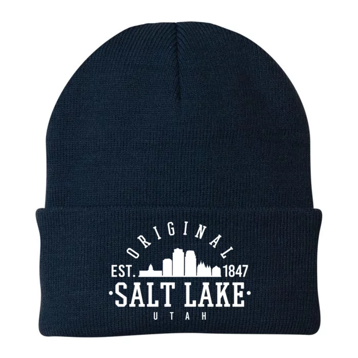 The Original Salt Lake City Utah 1847 Knit Cap Winter Beanie