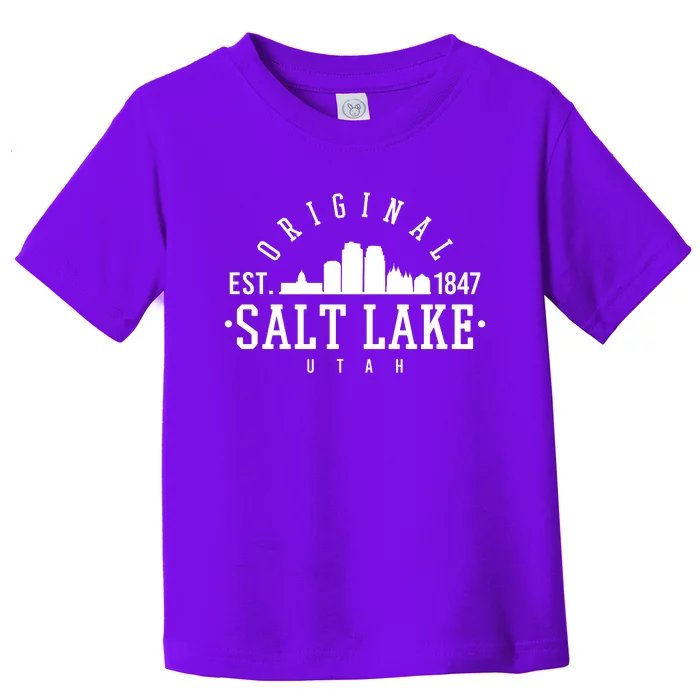 The Original Salt Lake City Utah 1847 Toddler T-Shirt