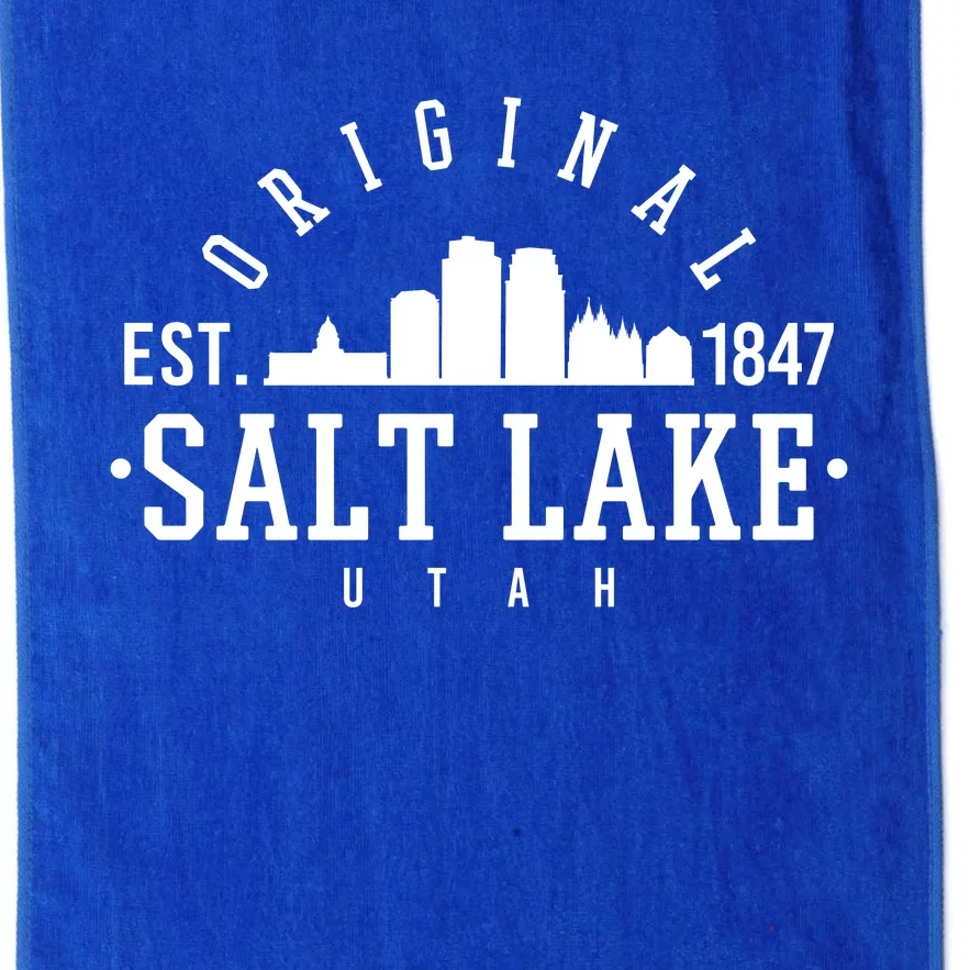 The Original Salt Lake City Utah 1847 Platinum Collection Golf Towel