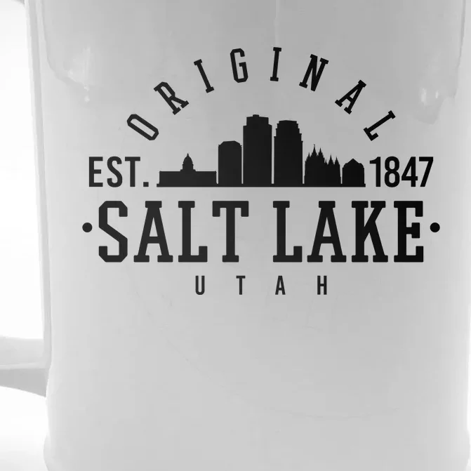 The Original Salt Lake City Utah 1847 Front & Back Beer Stein